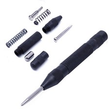12.7mm 헤비 듀티 자동 센터 펀치 5 스프링로드 프레스 덴트 마커 치즐 조각 핸드 목공 도구 코어 금속|드릴 비트|, 1개, 단일, 단일