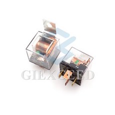 4pin 5pin 방수 자동차 릴레이 DC 12v 24v 40A 빛과 투명 전기, 2) 4pin 24v, 1개