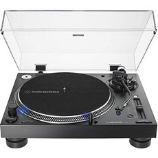 Audio-Technica AT-LP140XP-BK Direct-Drive Professional DJ Turntable Black, 옵션 1 Color = Black