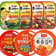 샘표동원 우리엄마 반찬 7종, 1개, 130g
