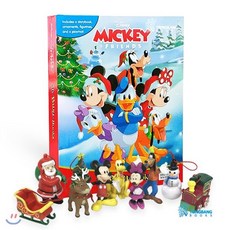 Disney Mickey's Christmas My Busy Book 디즈니 미키의 크리스마스 비지북, Phidal Publishing