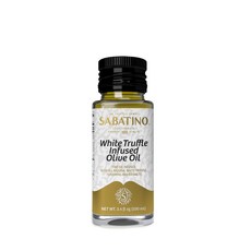Sabatino Tartufi White Truffle Infused Olive Oil - 사바티노 타르투피 화이트 트러플 주입 올리브 오일 - 천연 화이트 트러플로 제조 비건, 1개, 96g