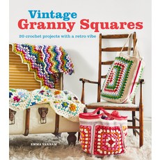 (영문도서) Vintage Granny Squares: 20 Crochet Projects with a Retro Vibe Paperback, GMC Publications, English, 9781784946791