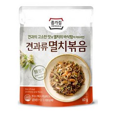 종가집 견과류 멸치볶음 60g X 3개, 1세트