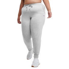 Champion 여성용 파워블렌드 조거팬츠 스크립트 로고 블랙 M 175079