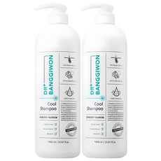 닥터방기원 쿨 샴푸 블루모히또향, 1L, 2개 1000ml, 2개