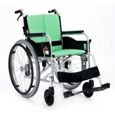 미키코리아 수동 접이식 휠체어 미라지 22D-P 환급 지원 모델 가정용 노인 장애인, 수급자(적격통지서 확인O), 400mm, 레자(#14), 1개
