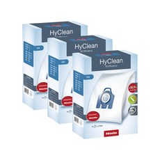 밀레 청소기 먼지봉투 G/N HyClean 3D 3팩 (1팩당 먼지봉투 4개 모터 보호필터 1개 배기필터 1개)