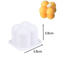 동글큐브캔들만들기