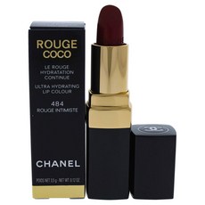CHANEL Rouge Coco 484 Rouge Intimiste 샤넬 루즈 앵티미스트 립스틱 3.5g, 1개, 레드