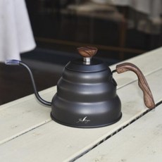 아트박스/티로직 티로직 웨이브 핸드 드립 커피포트 블랙, 1개