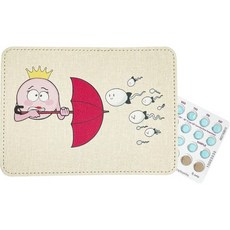 프리모 라인 피임약 케이스 귀여운 여성용 홀더 명함 알약 약 돈 퀸셀 휴대용 여행 정리기, Pill Holder Cream, 1개