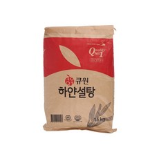 큐원 하얀설탕 15kg (정백당), 1개