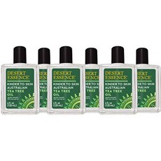 Desert Essence Kinder to Skin Australian Tea Tree Oil-4 Fl Oz-6 개 팩-따가움 및 사소한 벌레, 단일상품