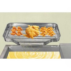 업소용 튀김망 기름 바트 튀김기 기름받이 거치대, 4. 5cm 걸쇠+망(5.5이내)