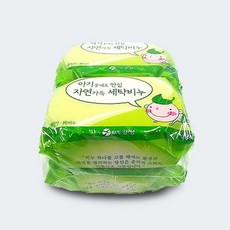 플러스몰(엄선유통) 아이옷 순식물성 자연가득세탁순비누250g 4입 비누, 단일 수량