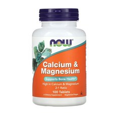 나우푸드 마그네슘 칼슘 2대1 250정 (아쿠아민 TG 칼슘 마그네슘), 100정, 1개