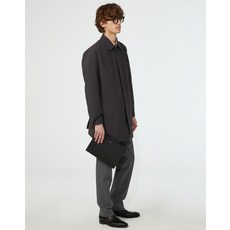 23FW [스테디셀러]블랙 단색 가죽 클러치백 WBBA3F103BK
