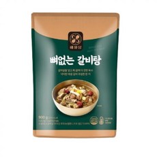 해화당 뼈없는 갈비탕 900g x 6팩(총5.4kg)
