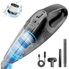 자동차 진공청소기 11000개 포함 휴대용 진공청소기PA 석션DC 12V 0.5L 용량고출력 차량 청소 반려동물 홈 오피스용 진공 청소기 보유, 1개