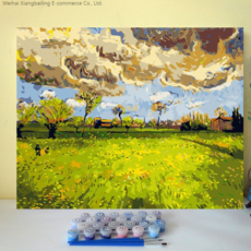 디지털액자고흐