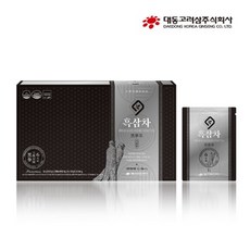 흑삼차 흑삼 6년근 6년금흑삼 건강차 100포X2 대동고려삼 기능 선물, 2개, 100개입, 300g