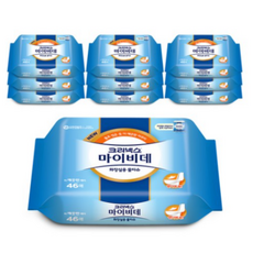 유한킴벌리크리넥스마이비데화장실용물티슈리필형46매