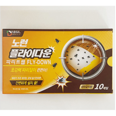 파리약 초강력 파리잡이 끈끈이 파리트랩 10매입 X 2개