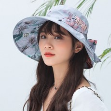 버킷햇 남자비치 스타일리쉬한모자 자녀 여름 큰챙 벙거지모자