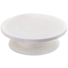 케이크 원형 돌림 판 회전판 베이킹 선반 28x28x8cm, 본상품선택, 돌림판, 1개