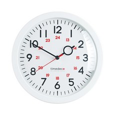 로하스_lohas_shop_Round Clock A2(WH) 벽시계 아날로그벽시계 인테리어시계 인테리어소품 거실시계 카페시계 원형시계 라운드시계 심플벽시계 숫자시계_lohasmal, 옵션없는품목입니다, 옵션없는품목입니다
