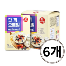 미이랑 한 끼 오트밀 500g (50g x 10봉) x 6개, 50g