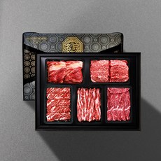 [기품맛담] 1++등급 횡성한우 특선 3kg 선물세트4호(꽃6안6토6갈6살6), 1개