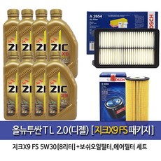 올뉴투싼TL2.0디젤 지크X9FS-8L패키지-보쉬096-A2654