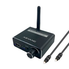 192kHz 디지털 아날로그 오디오 컨버터 5.0 Bluetooth 수신기 DAC 무선 어댑터 광 동축 RCA 3.5mm 출력 TV Phone Tablet용 - 무선dac