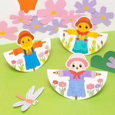 꾸미라이프 허수아비 오뚝이 만들기, 코스모스, 1개