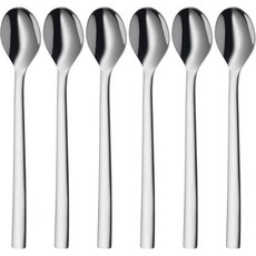 WMF 커트러리 수저 세트 라떼 스푼 6개, 각인 없이_싱글, 1개