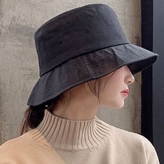 이코마켓 자체제작 남녀공용 데일리 빅사이즈 벙거지 모자 대두모자 대두 버킷햇 캠핑모자