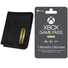 Microsoft Xbox 게임 패스 Ultimate 1개월 멤버십 카드에 인쇄된 코드 PremGear 청소포
