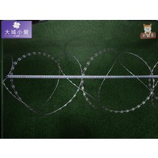 캇터칼날 가시줄아연도금망 방수 양계장 가시철사 방지 훔치다 글씨리본 두꺼운 쇠자루 칼마 담장망, 스테인리스 스틸 겹 꼬임 권경 45