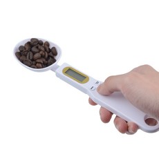 주방 전자저울 전자 숟가락을 재다, 500g/0.1g 백색 건전지, 1개