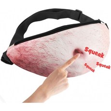 시끄러운 재미 아빠 가방 재미 개그 선물 아빠 맥주 배꼽 허리 가방 삐걱 거리는 하얀 코끼리 선물
