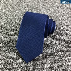 넥타이 8월 오션블루 남성복 실크 스트라이프 프랑스타입 럭셔리 매치하기좋은 클래식한 직장 양복 남자친구선물