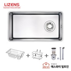 백조 사각 싱크볼 SQSR 전용 도마 스텐 바구니 악세사리 미송 도마 1개 상품 이미지