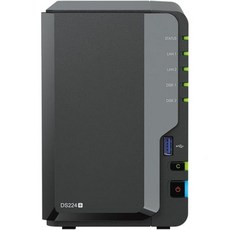 Synology DiskStation DS224+ NAS Server Celeron 2.0 포함 GHz CPU 6GB 메모리 4TB SSD 스토리지 1Gb ELAN 포트 2개, 2.0 TB