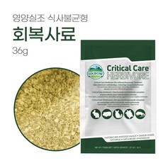 OXBOW 크리티컬 케어 - 아픈 동물을 위한 최상의 회복제
