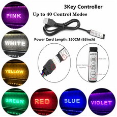 이발소 디스플레이 LED 네온 Sign-3D 조각 벽 예술 집 침실 농가 장식 헤어 컷, 04 US 30x20cm, 05 3Key