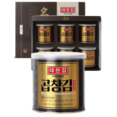 대천김 곱창김 캔김 30g, 6개