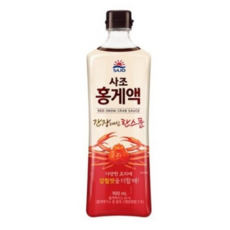 사조 홍게액, 3개, 900ml