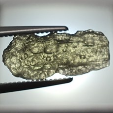운석 METEORITE 몰다바이트 MOLDAVITE 충격암 1.35ct 체코